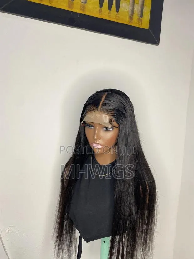 Human Hair Glueless Straight Hair · Photo 1