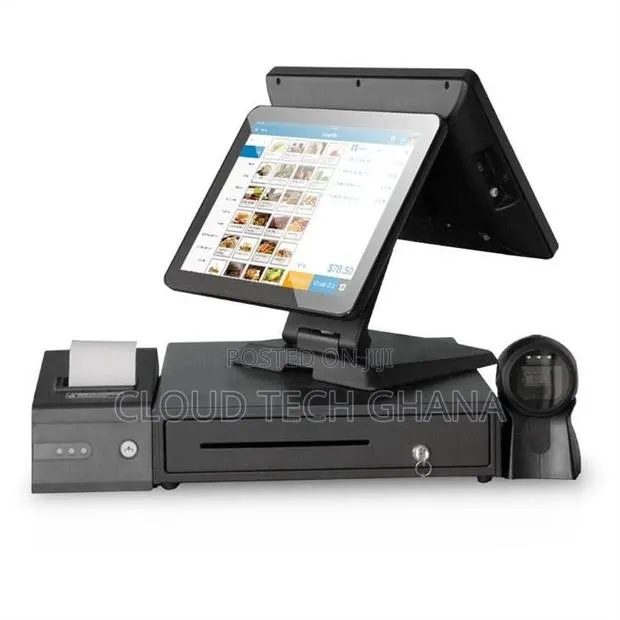 All Set Dual Screen Touch Pos System(Software and Hardware) · Photo 1