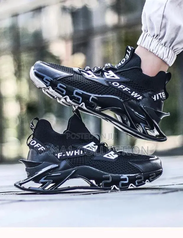 Gen-ZTM Dogfish Shark 78 Sneakers “Black White” · Photo 1