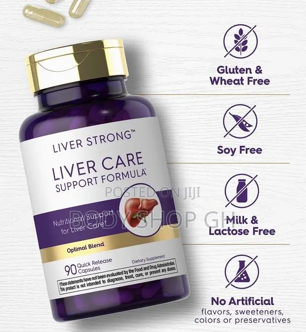Liver Support Formula - With Milk Thistle, Nac, Dandelion Root · Photo 1