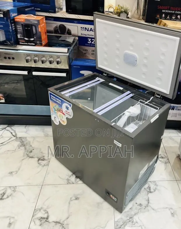 Order Nasco Single Door Chest Freezer(Nas230sk)Gray · Photo 1