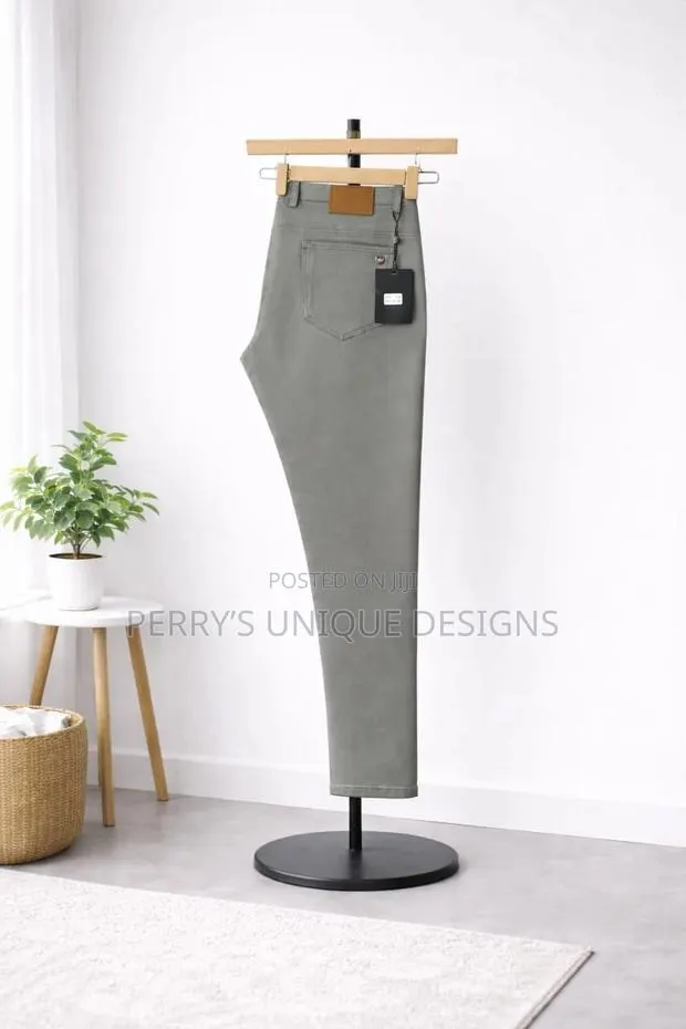 Urban Sage Slim-Fit Khaki Trousers · Photo 1