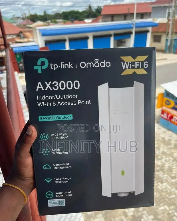 Tp -Link Ax3000 Indoor/Outdoor Wifi 6 Access Point · Photo 1