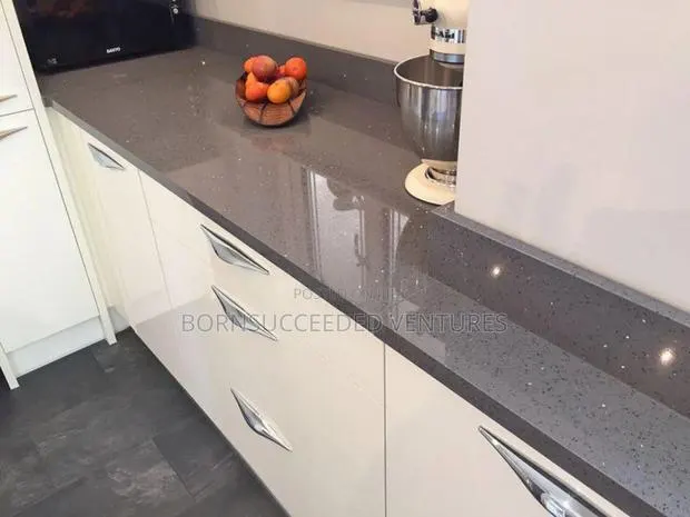 Diamond Grey Marble Quartz Stones · Photo 1