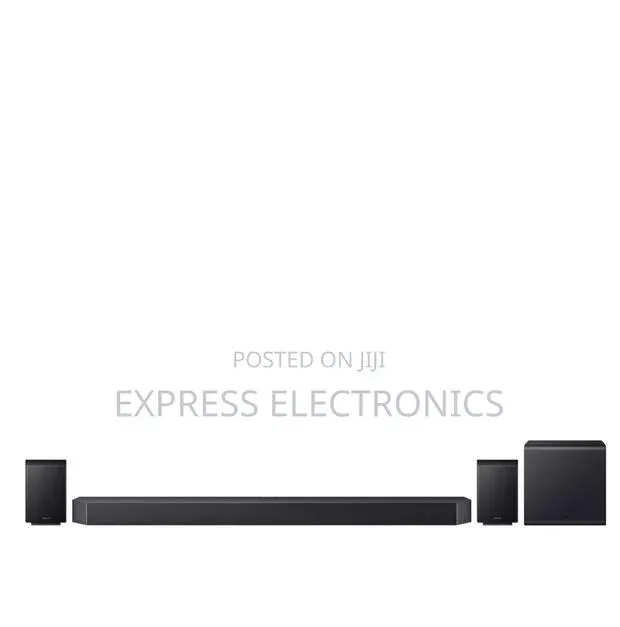 Ultra Modern Samsung - Q-Series Soundbar Hw-Q930f Speaker Titan Black · Photo 1