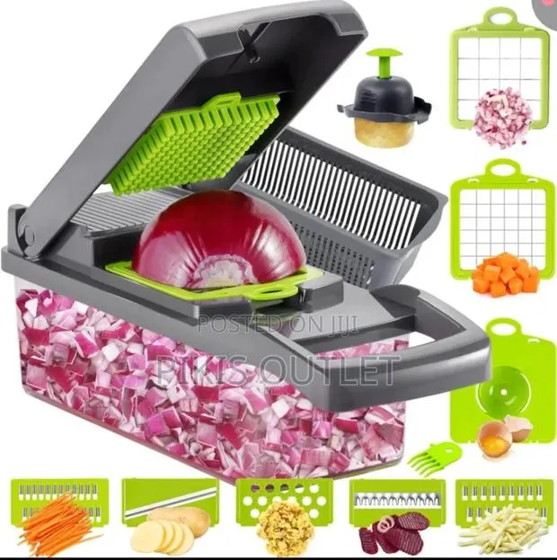 16 in 1 Multipurpose Vegetable Cutter, Shredder, Chopper · Photo 1