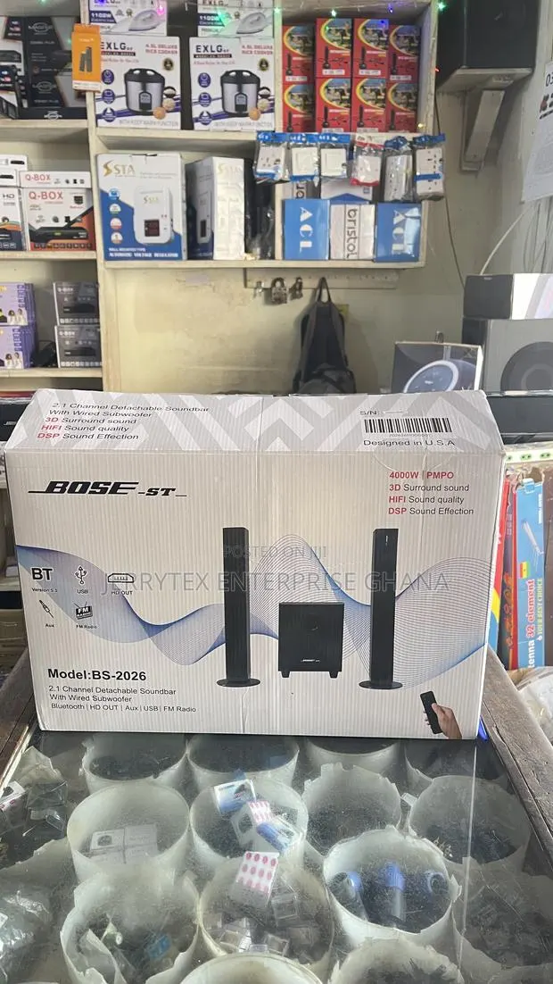 Bose Sound Bar With Wired Subwoofer · Photo 1