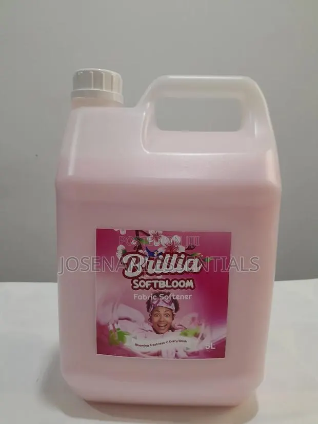 Brillia SoftBloom Fabric Softener 5L – Bulk Laundry Softener · Photo 1