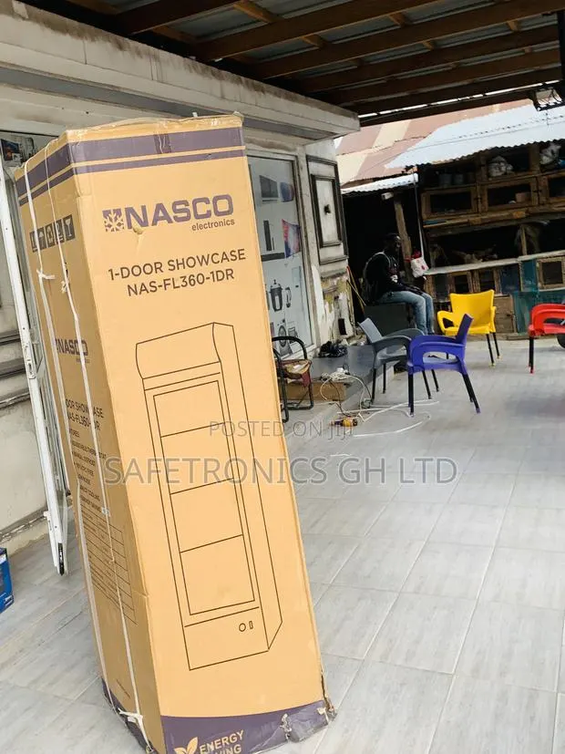 Newest Update Nasco Nas360fl 1-Door Glass Display Fridge (288l) · Photo 1