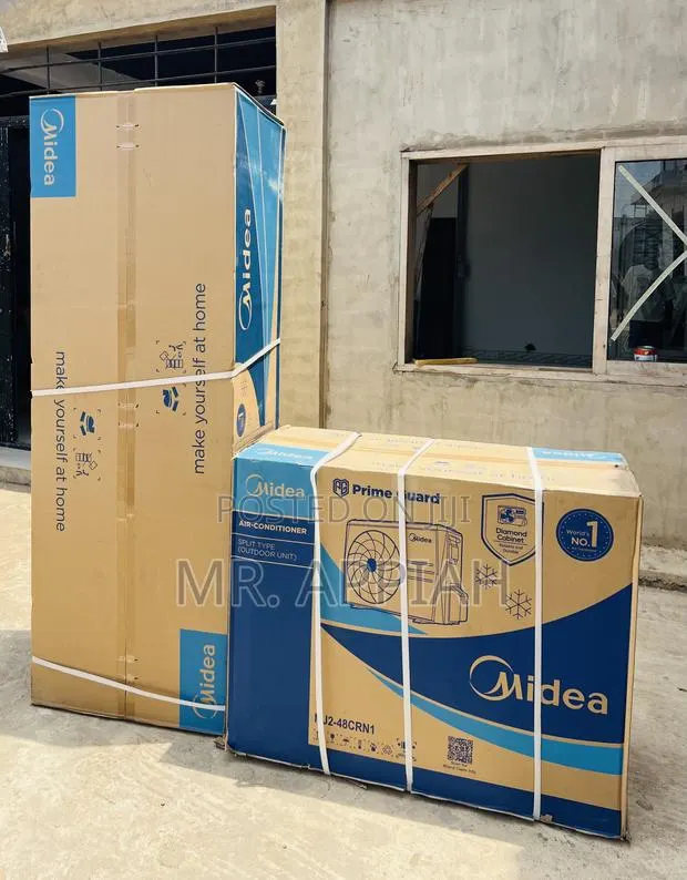 Fast Chilling Midea 5.0hp Floor Standing Ac(Mj2-48crn1)White · Photo 1
