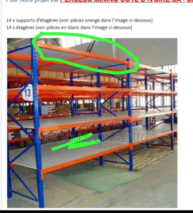 Warehouse Storage Shelf 500kg · Photo 1