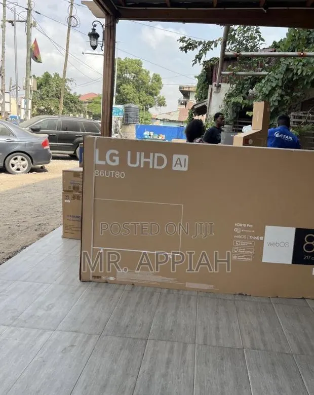 Shop Unique Lg-86ut80006r 86” Uhd Smart Television(Black) · Photo 1