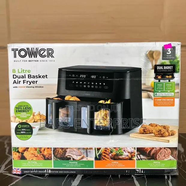 Tower Vortx Dual Basket Air Fryer 8L · Photo 1