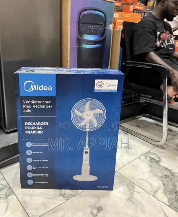 Purchase Midea Rechargeable Fan(18 Inch) · Photo 1