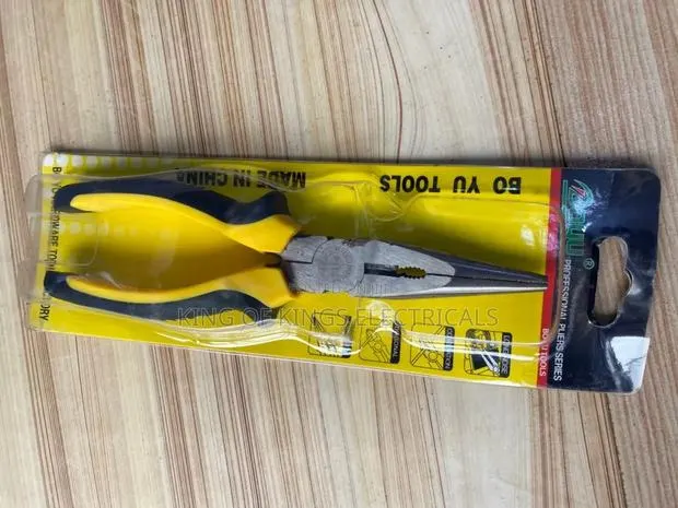 Heavy-Duty Long Nose Plier – Large Size for Tough Jobs · Photo 1