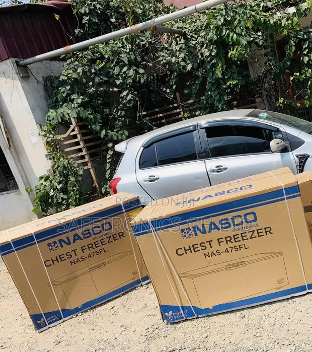 Buy Unique Nasco Chest Freezer 400L NAS-475FL-B · Photo 1