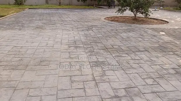 Concrete and Stamp
