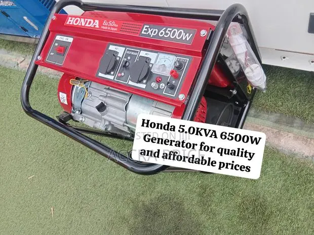 Honda 6500W Petrol Generator – Strong Power for Everyday Needs · Photo 1