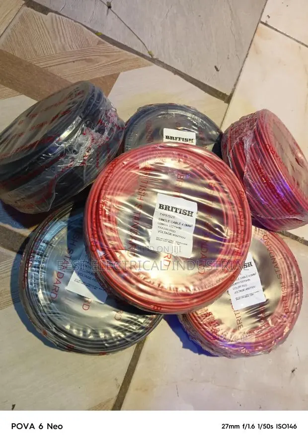 British Conduit Cable 4mm · Photo 1