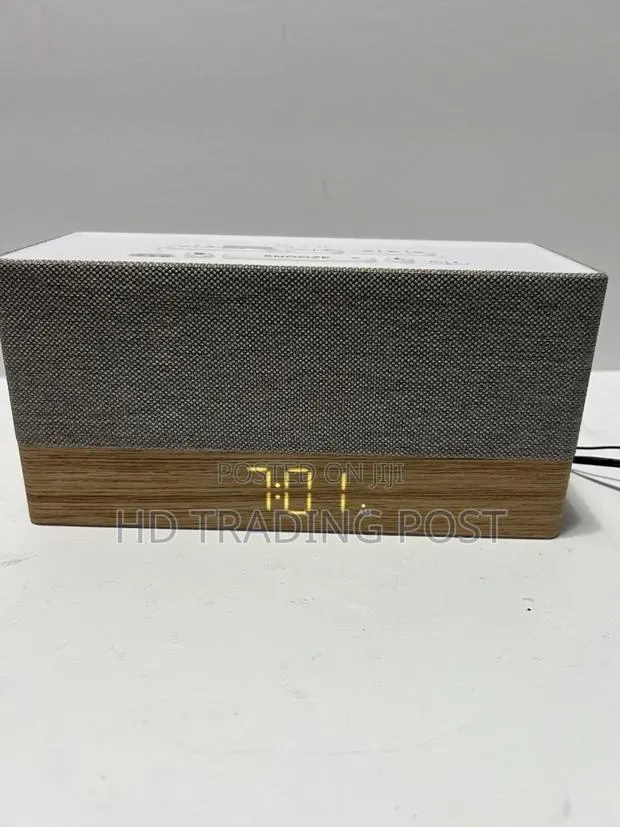 Capello Ci320 Simple Stack Bluetooth Speaker and Alarm Clock. · Photo 1