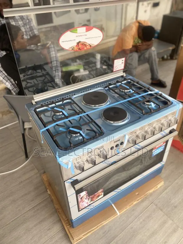 Ferre 60/90 4+2 Electric and Gas Burner Gas Cooker Oven and Grill · Photo 1