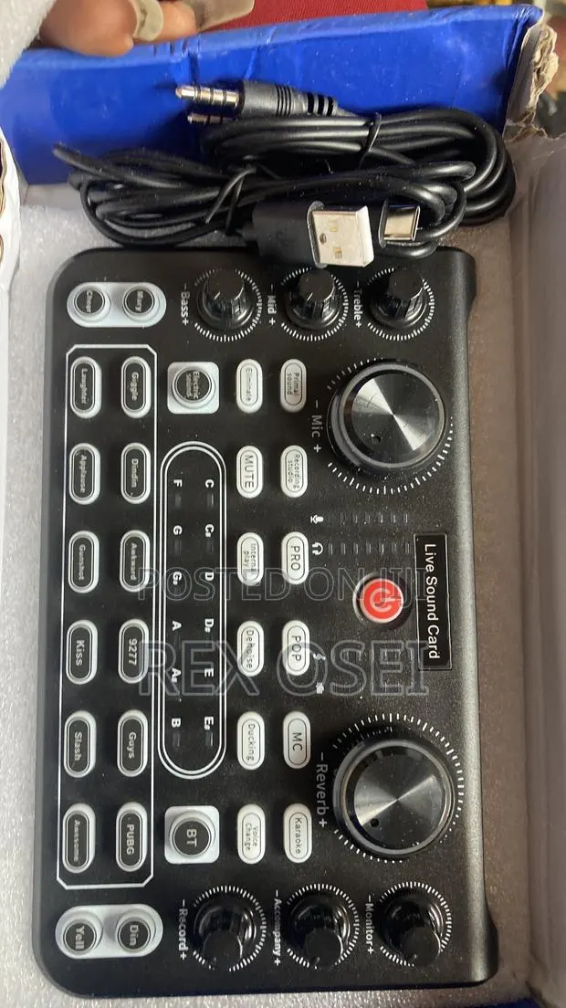 Live Sound Card 3 Mics Type · Photo 1