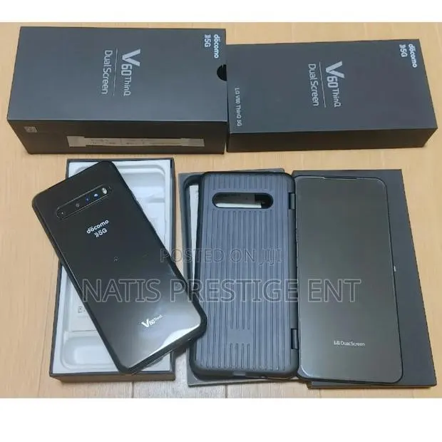 New LG V60 ThinQ 5G 256 GB Black · Photo 1
