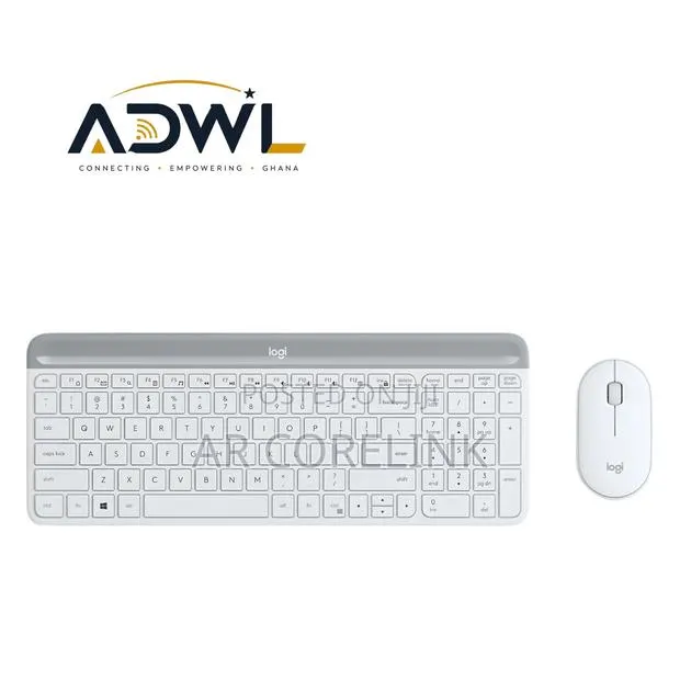 Logitech Mk470 Slim Wireless Combo-Off White · Photo 1