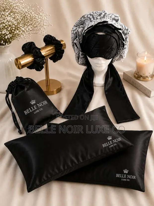 Belle Noir Luxe Chantilly Sleep Haircare Set · Photo 1