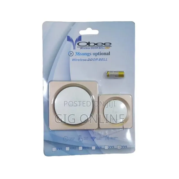 Yobee Wireless Visitor Alert Doorbell System For Homes And Apartments