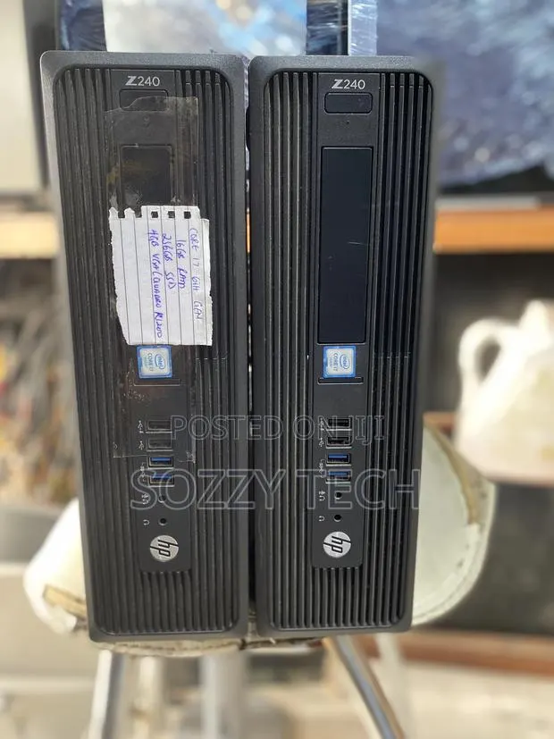Desktop Computer HP Z240 16GB Intel Core i7 SSD 256GB · Photo 1