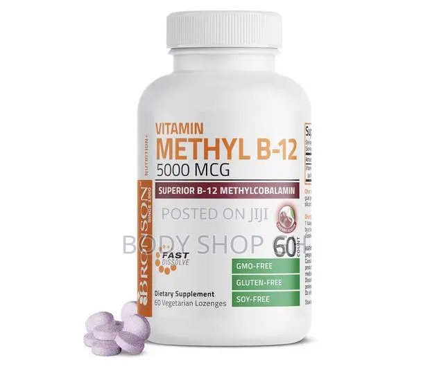 Bronson Methyl B12 5000 MCG Vitamin B12 Methylcobalamin · Photo 1