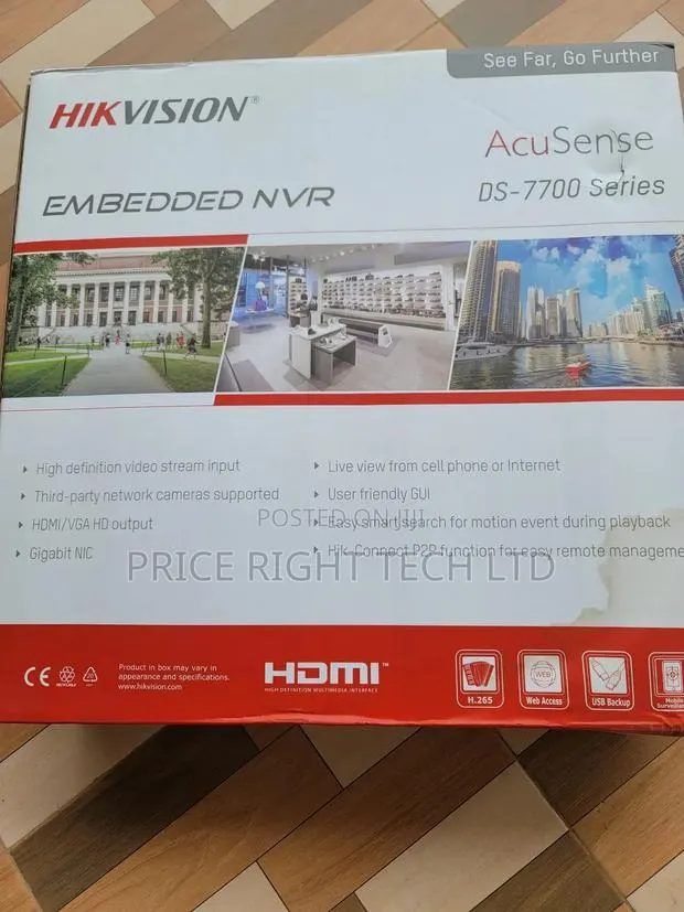 Hikvision NVR 32 Ch Acusense 4hdd 16 Poe Ds-7732nxi-/16p · Photo 1