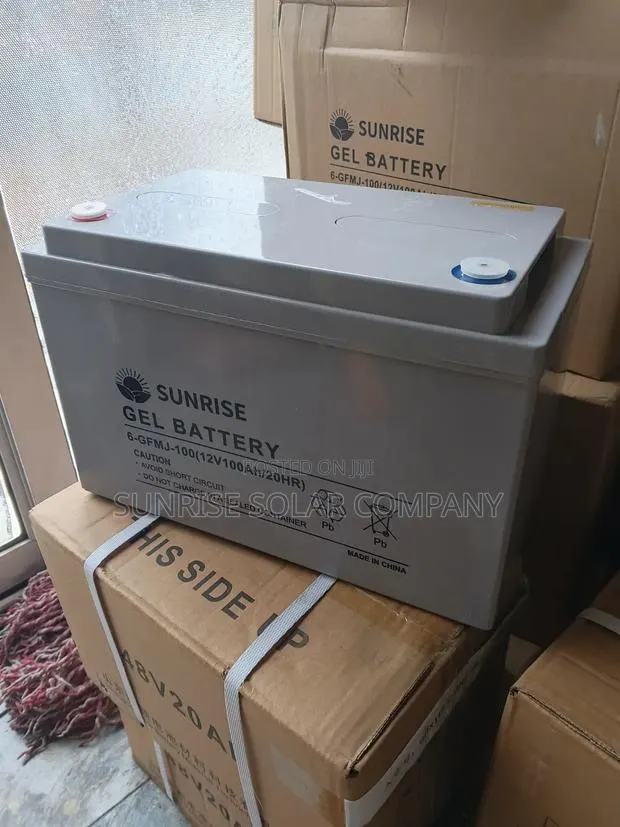 Solar Gel Battery 12v 100ah · Photo 1