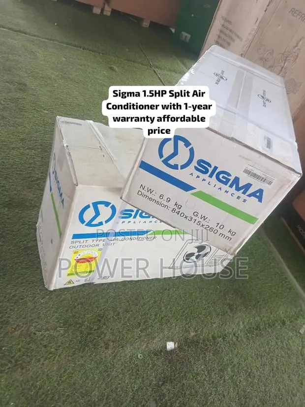 "Experience Superior Cooling Durability With Sigma 1.5HP Split AC · Photo 1
