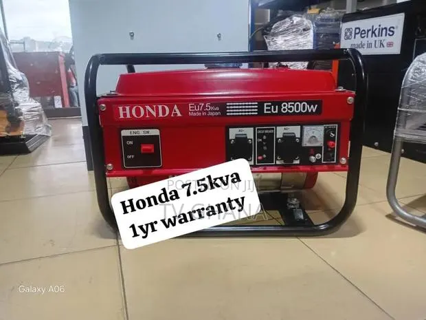 Honda 7.5kVA Key Start Generator | Premium Quality Power Backup7.5kva · Photo 1