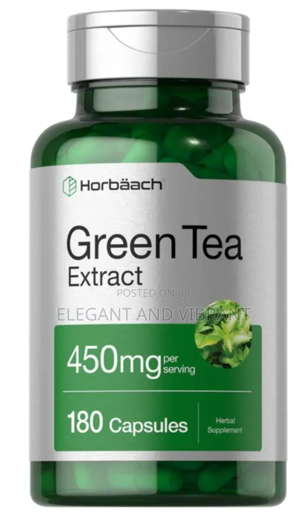 Green Tea Extract 450mg Per Serving | 180 Capsules · Photo 1