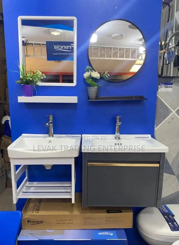 Small Cabinet Basin, 35cm Wooden Basin · Photo 1