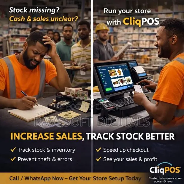 Hardware Store Pos Inventory Software Ghana – Cliqpos · Photo 1