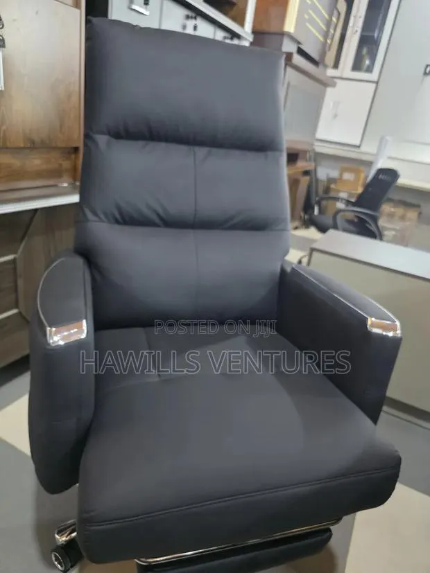 This Black Executive High-Back Office Chair · Photo 1