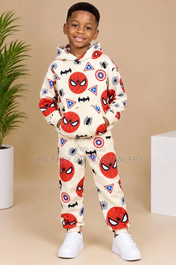 Spider-Man Superhero Hoodie Tracksuit · Photo 1