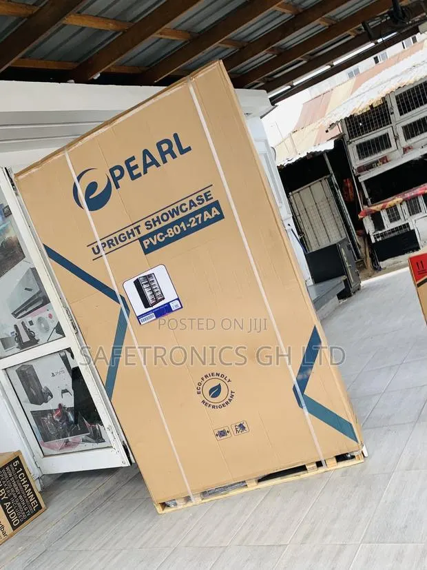Most Unique Pearl 690 Liters Double Door (Glass Display) Black · Photo 1
