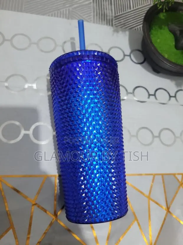 Studded Tumbler With Straw · Photo 1