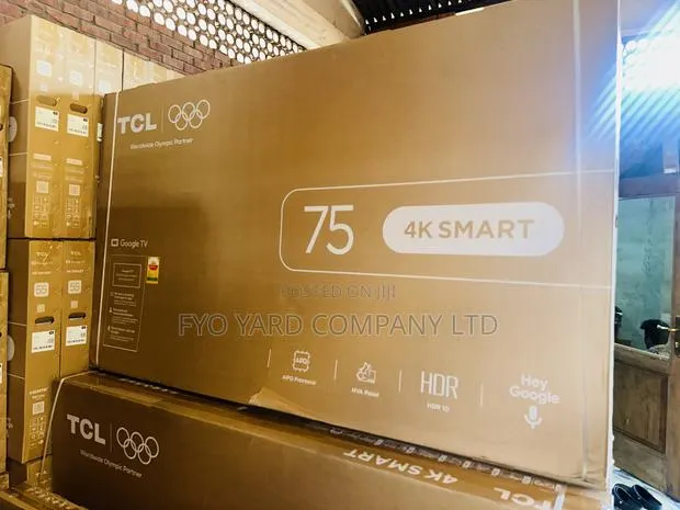 Original TCL 75” Uhd Smart Android Digital Led Tv With Bluetooth · Photo 1