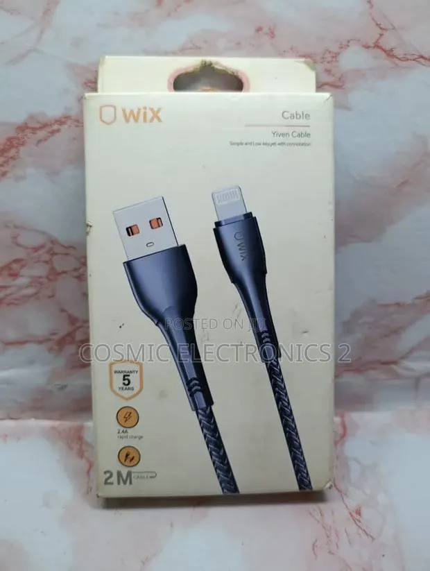 WIX 2M 2.4A Fast Charging Data Cable · Photo 1