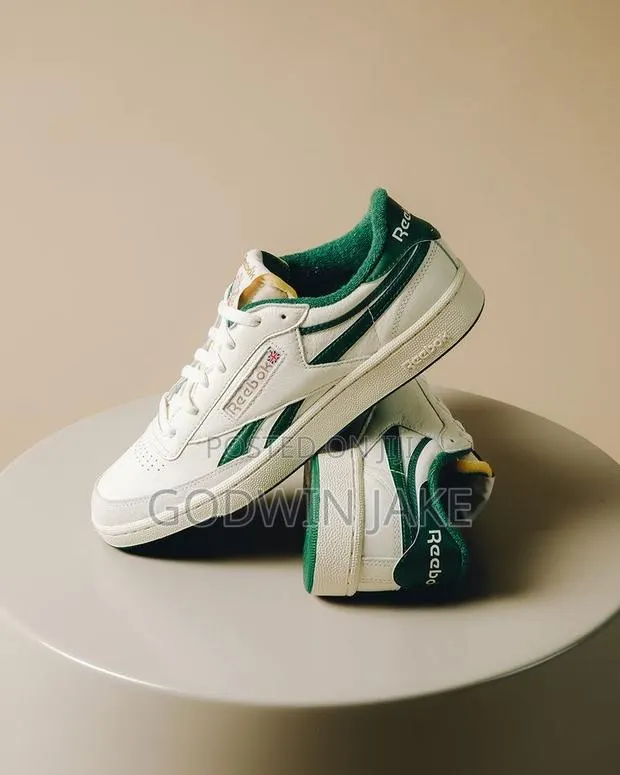 Affordable Sneakers - Reebok Club C Revenge – White/Dark Green -Unisex · Photo 1
