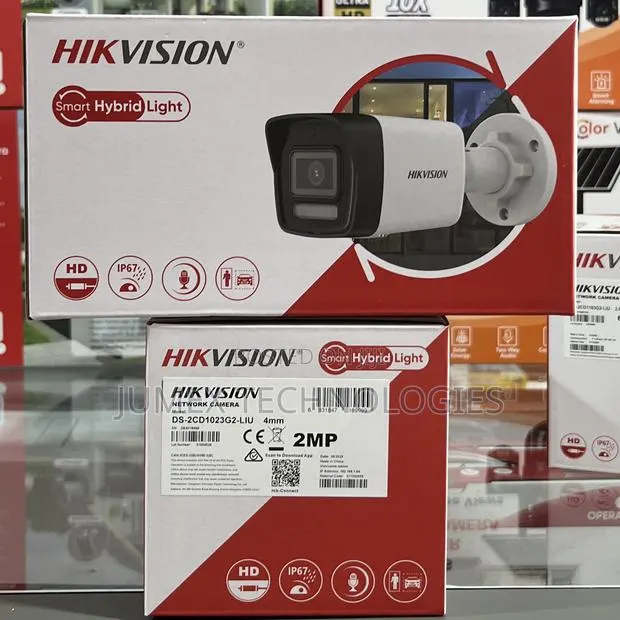 Hikvision 2mp Ip Camera With Audio Smart Hybrid Ds-2cd1023g2-Liu · Photo 1