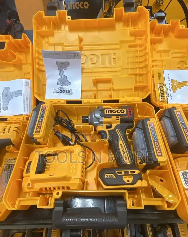 Ingco Cordless Impact Driver 20v (Brushless Motor) · Photo 1