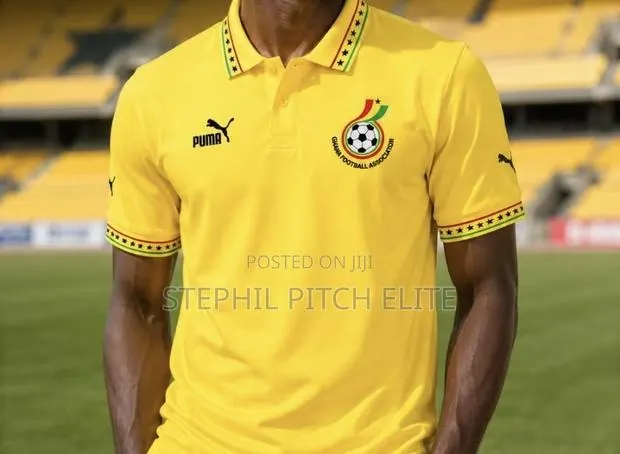 Ghana 2026 Home/Special Version Polo Jersey · Photo 1
