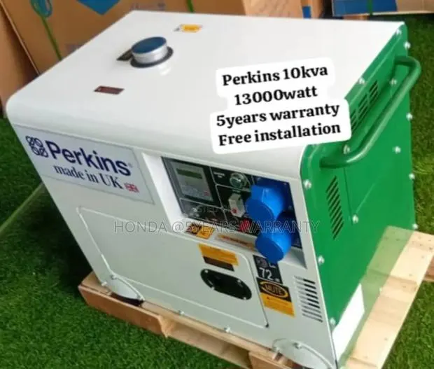 Green Wave Energy 10kva 13000watt Perkins Generator Diesel · Photo 1